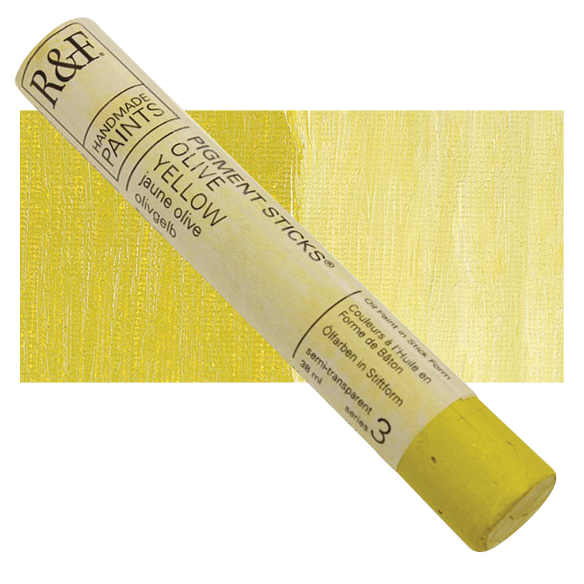 R & F Handmade Paints Pigment Sticks Neutral White 188 ml