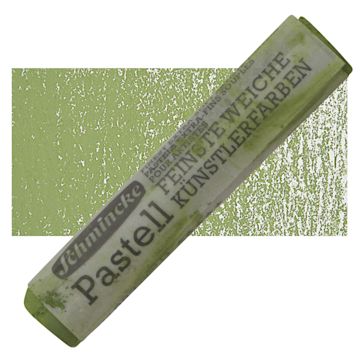 Open in modal - Schmincke Soft Pastel - Bohemian Green D pastel and swatch