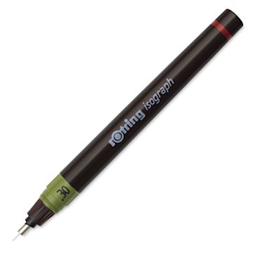 Open in modal - Rotring Isograph Technical Pen - Black, 0.3 mm, cap off