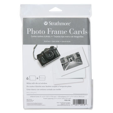 Strathmore Photo Frame Cards and Envelopes - Pkg of 6, front of the packaging