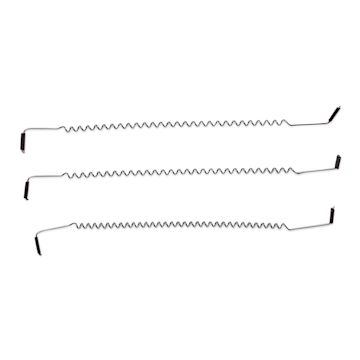 Open in modal - Mudtools Carving Bow 4" Curly Replacement Wires - Pkg of 5