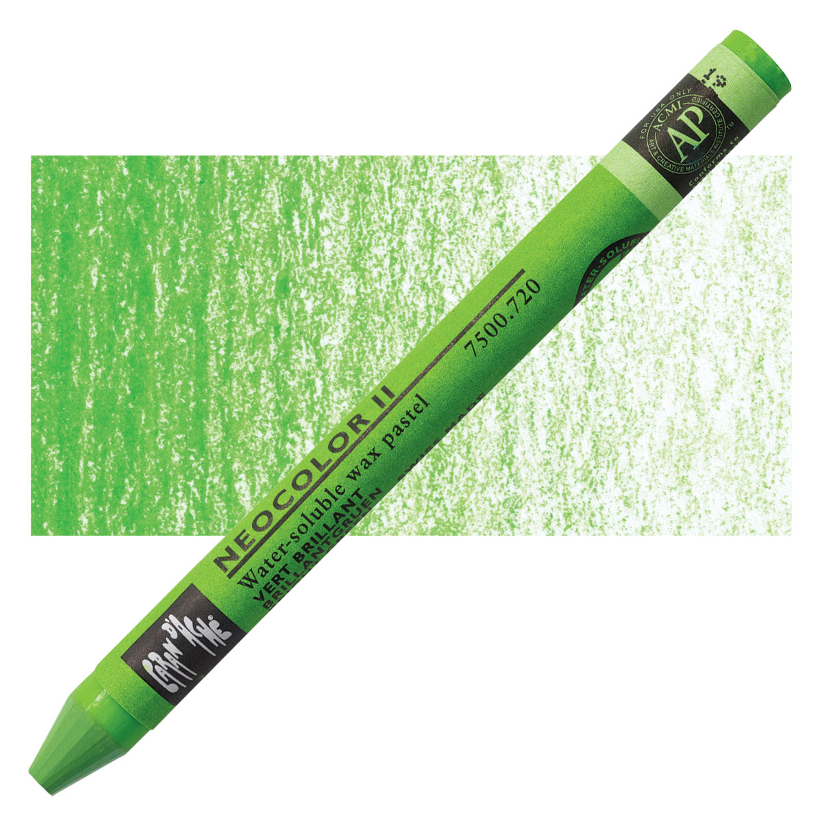 Caran d'Ache Neocolor II Water-Soluble Wax Pastels - Light Olive, No. 245