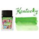 Sailor USA State Ink - Kentucky, Green, 20 ml, swatch and bottle