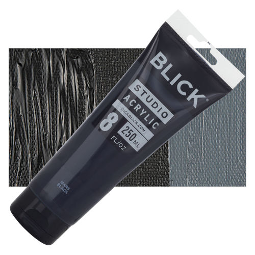 Blick Studio Acrylics - Primary Red, 4 oz tube 