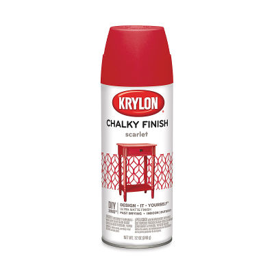 Krylon Chalky Finish Spray Paint - Scarlet