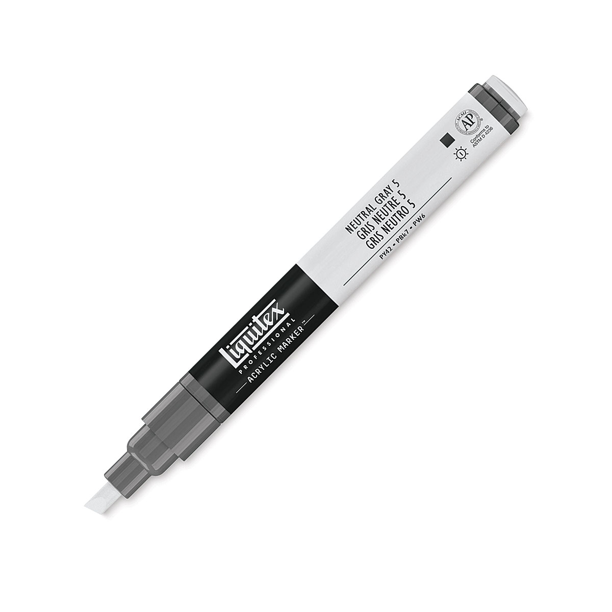 Liquitex Paint Marker - Neutral Gray 5, 2mm Tip