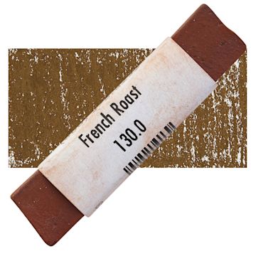 Open in modal - Great American Handmade Pastel - French Roast 0, 130.0 pastel and swatch