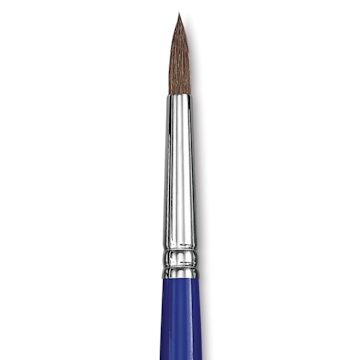 Open in modal - Blick Scholastic Pony Brush - Round, Short Handle, Size 10 close up
