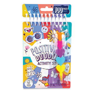 Fashion Angels Positivity Doodle Activity Set (cover with crayons)