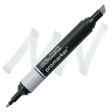 Open in modal - Winsor & Newton Promarker - Ice Grey 0, marker with swatch