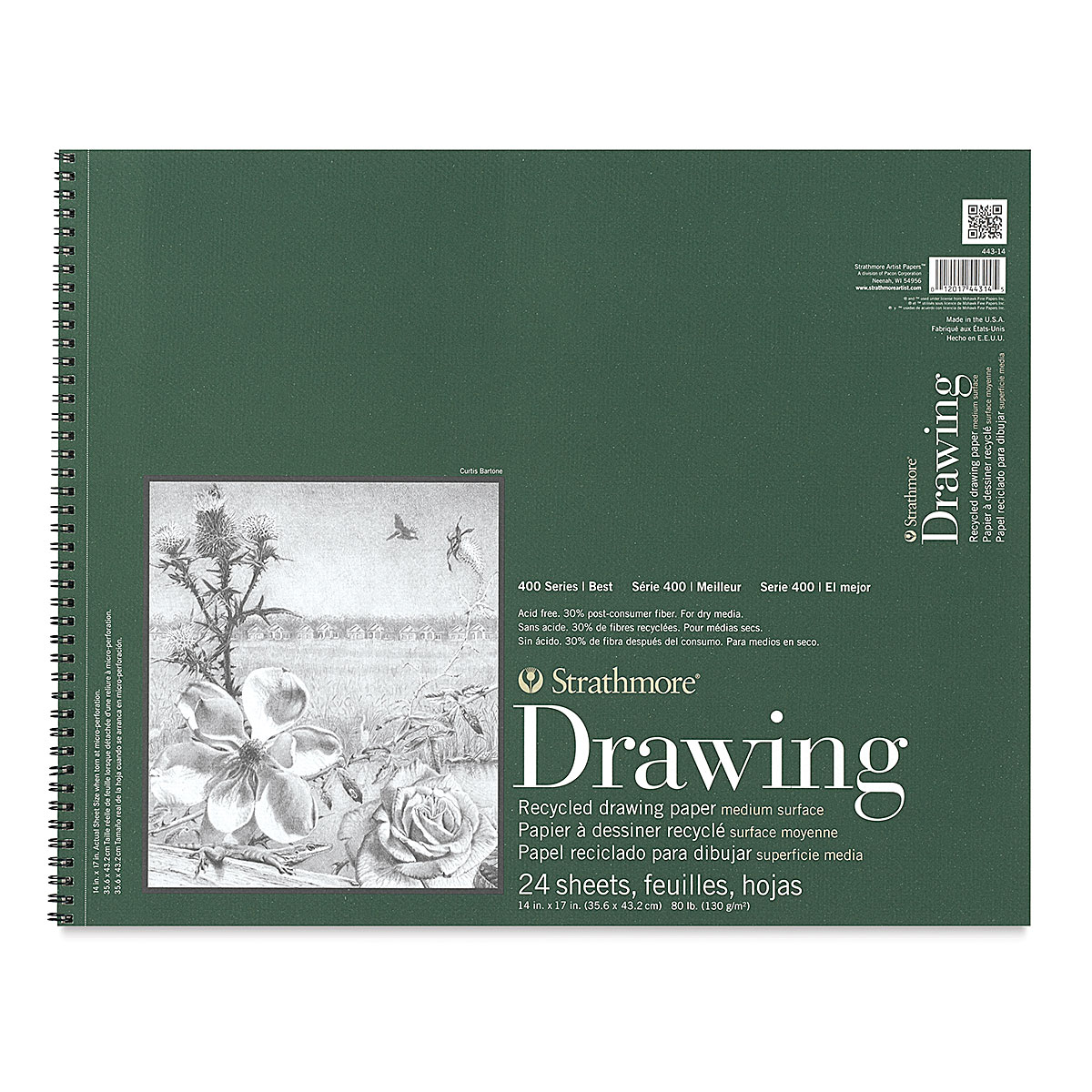 Strathmore 400 Series Recycled Drawing Pads
