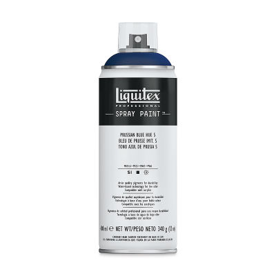 Liquitex Professional Spray Paint - Prussian Blue Hue 5, 400 ml can