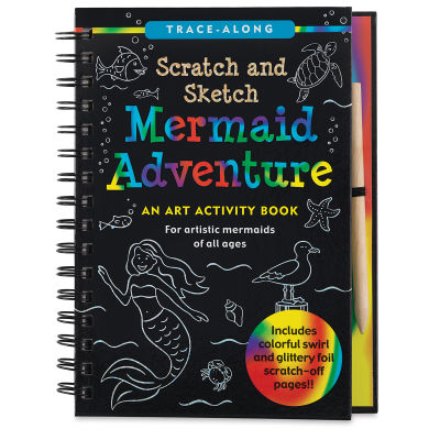 Scratch and Sketch Art Activity Books