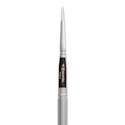 Escoda Perla Toray White Synthetic Travel Brush - Series 1438 Round, Size 4, Short Handle