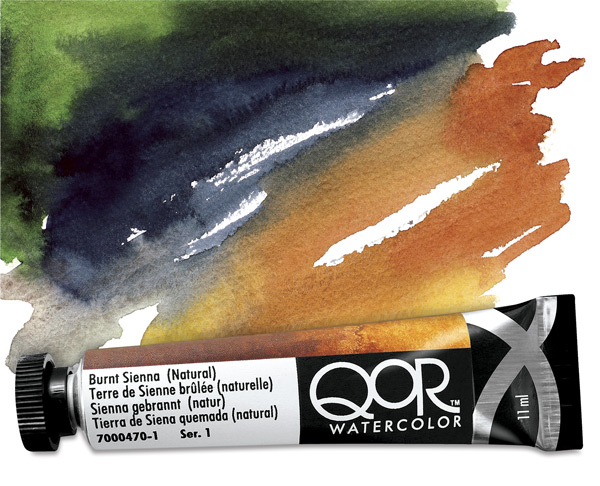 QOR Watercolors Earth Colors 6 Tubes Assorted Pack 5ml 7000002-0 Paint Set