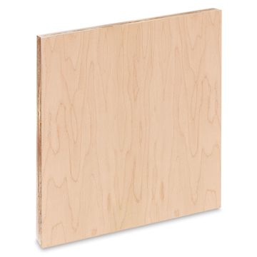 Open in modal - Art Boards Natural Maple Panel - 12" x 12", Uncradled
