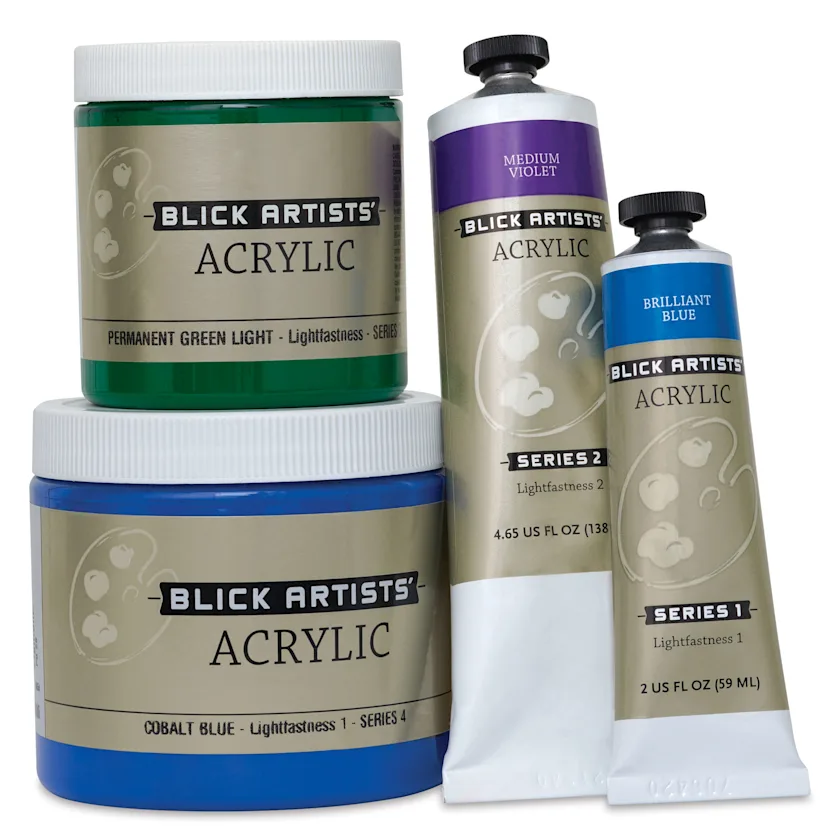 Blick Artists' Acrylic Paints and Sets Utrecht Art Supplies