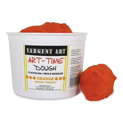 Sargent Art-Time Dough - 3 lb, Orange