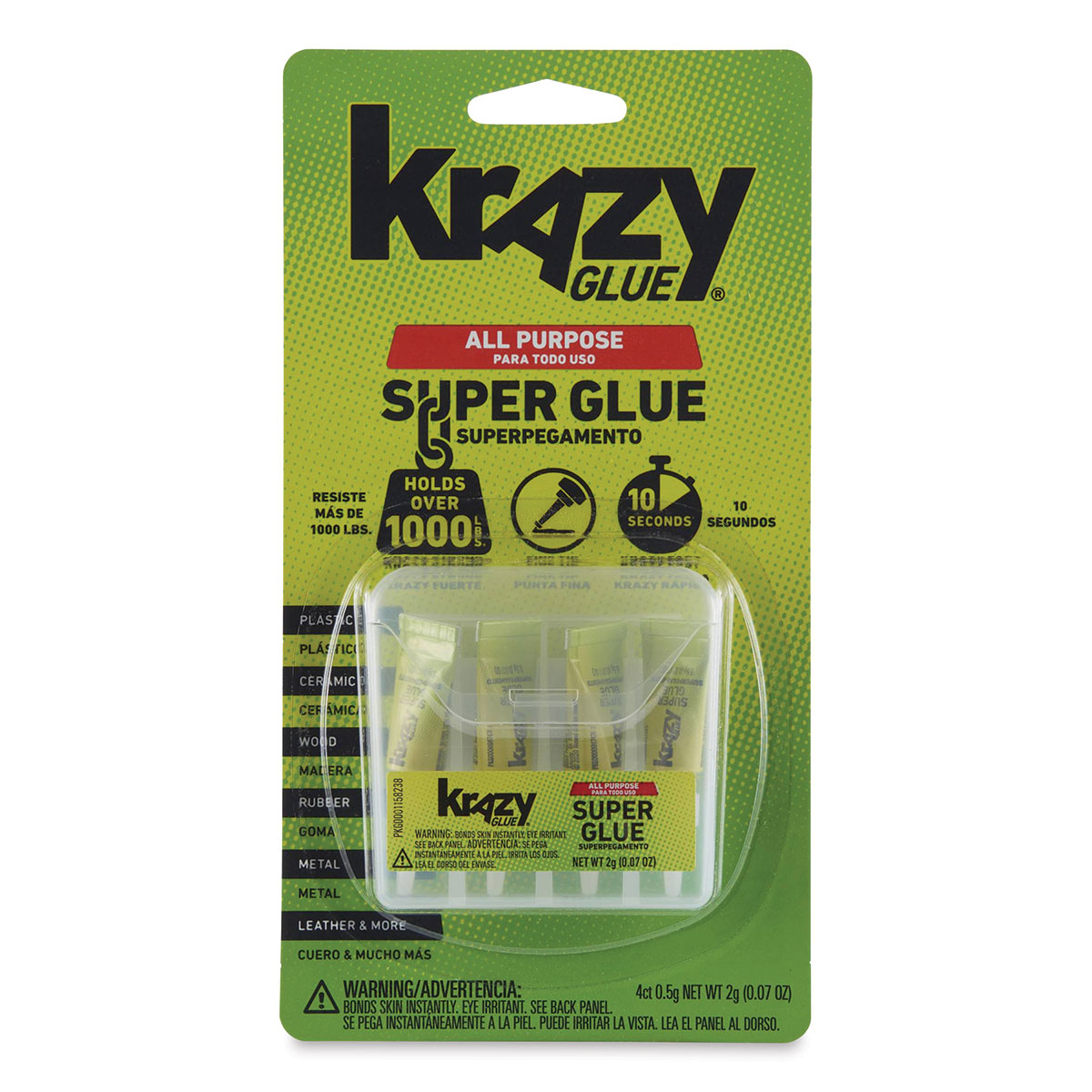 Krazy Glue Maximum Bond Super Glue - 0.18 oz pkg