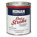 Ronan One Stroke Lettering Enamel - Dark Brown, Pint