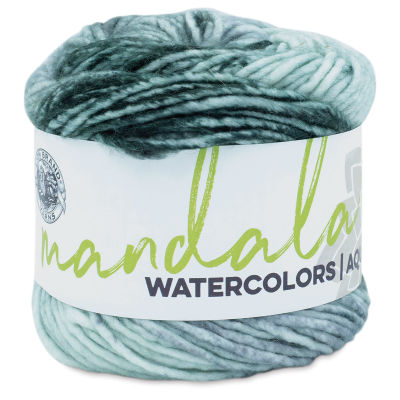 Lion Brand Mandala Watercolors Yarn - Quarry, 164 yards