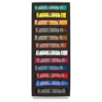 Sennelier Soft Pastels - Set of 12, Introductory Colors (set contents in box)