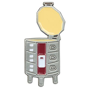 Open in modal - Elan Transfers Enamel Pin - Red Kiln