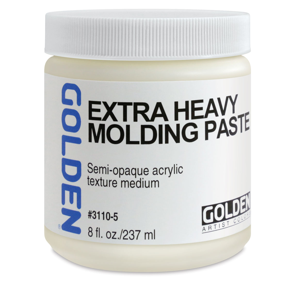  Golden Artist Color Hard Molding Paste for Acrylic Paint,  Modeling Paste for Acrylic Paint, Opaque Acrylic Texture Paste, with  Lumintrail Sticky Notes : Arts, Crafts & Sewing
