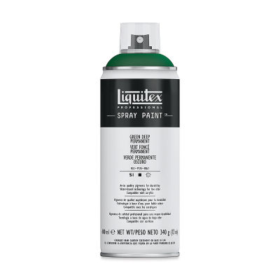 Liquitex Professional Spray Paint - Green Deep Permanent, 400 ml can