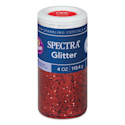 Spectra Sparkling Crystals Glitter - 4 oz, Red