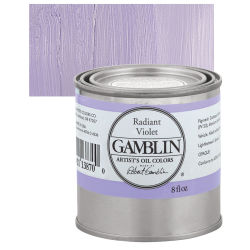Gamblin Artist's Oil Color - Radiant Violet, 8 oz Can