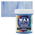 DecoArt Wax Effects Acrylic Paint - Ultramarine Blue, 4 oz Jar