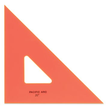 Open in modal - Pacific Arc Professional Fluorescent Triangle - 20", 45-90 Degree