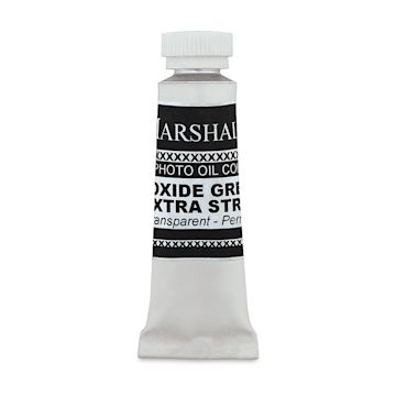 Open in modal - Marshall's Photo Oil Color - Oxide Green Extra Strong, 1/2" x 2" Tube