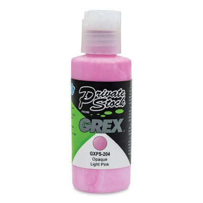 Grex Private Stock Airbrush Colors - Opaque Light Pink, 2 oz