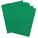 Paper Accents Glitter Cardstock - Green, 8-1/2