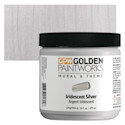 Golden Paintworks Mural and Theme Acrylic Paint - Iridescent Silver, 16 oz, Jar