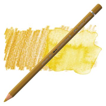 Open in modal - Faber-Castell Albrecht Durer Watercolor Pencil - Green Gold pencil and swatch