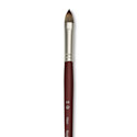Royal & Langnickel SableTek Brush - Filbert, Short Handle, Size 14
