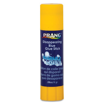 Prang Glue Sticks - .28 oz Blue Glue Stick upright