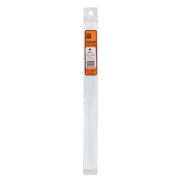 Open in modal - Plastruct Plastic Hexagon Rod - Pkg of 10, 0.04" W × 10" L