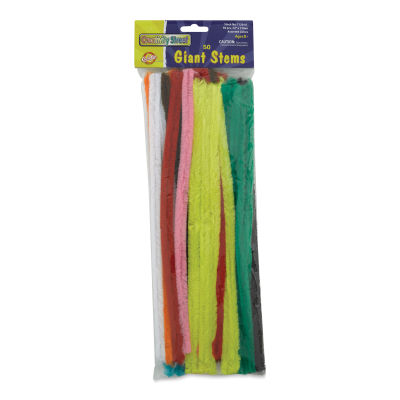 Creativity Street Giant Stems - Pkg of 50, front of the packaging