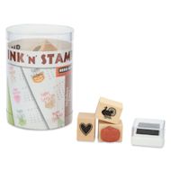 Hero Arts A Year of Holidays Woodblock Ink ‘n’ Stamps Set