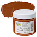 Stencil Butter Acrylic Paint - Terracotta, 2 oz, Jar