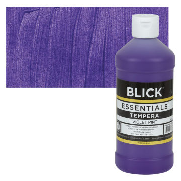 Open in modal - Blick Essentials Tempera - Violet, Pint and swatch