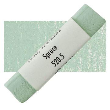 Open in modal - Great American Handmade Pastel - Spruce 5, 520.5 pastel and swatch
