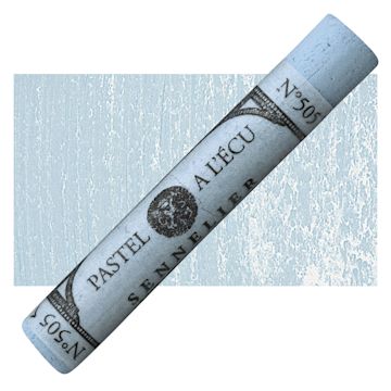 Open in modal - Sennelier Soft Pastel - Blue Grey Green pastel and swatch