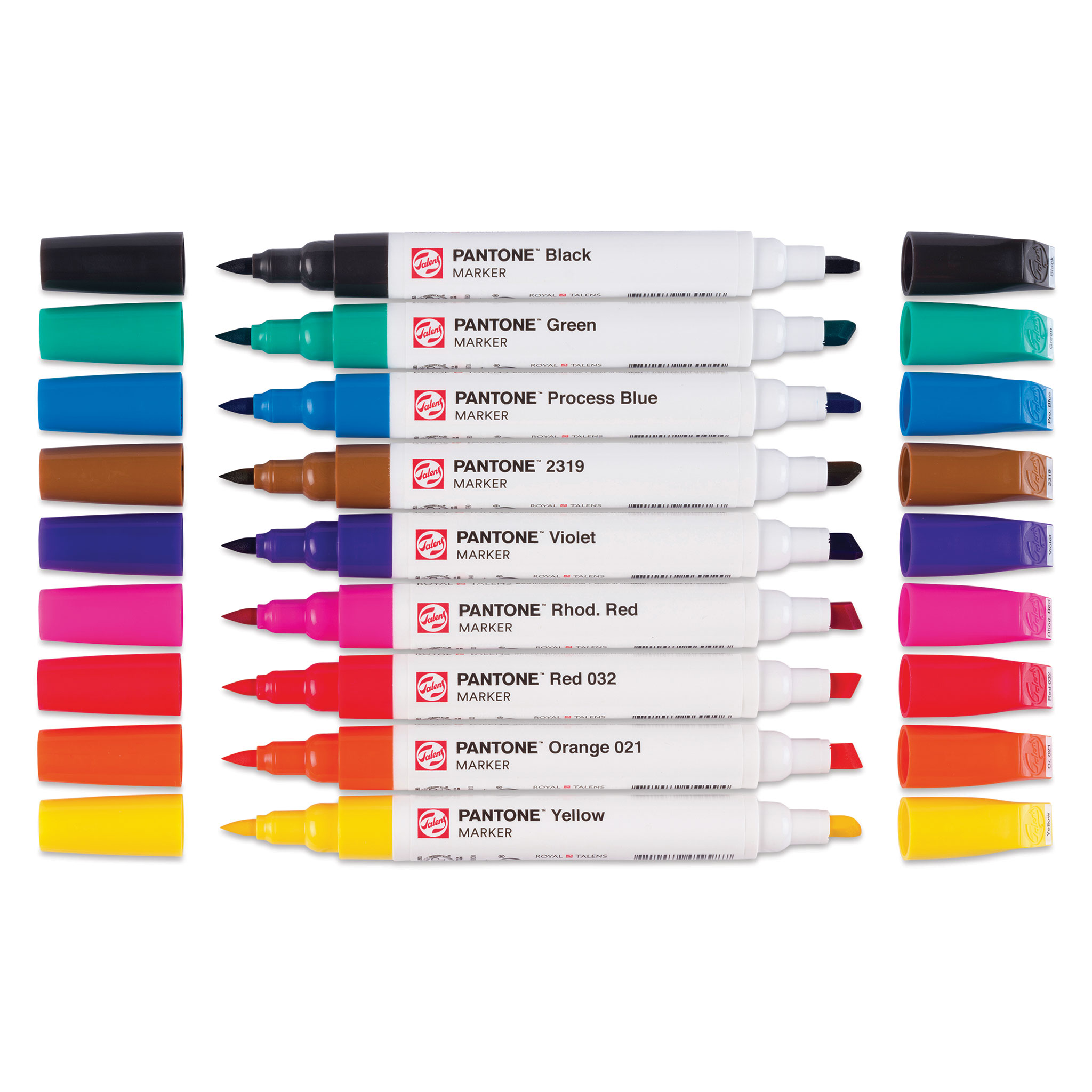 Pantone Dual Tip Markers - Primary, Set of 9