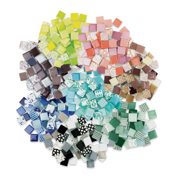 Mosaic Mercantile Patchwork Tiles - Mega Mix, 3 lb
