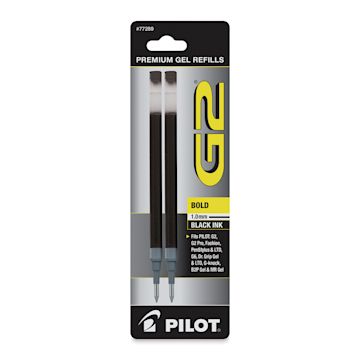 Open in modal - Pilot G2 Gel Pen Refill - 1.0 mm, Black, Bold, Pkg of 2